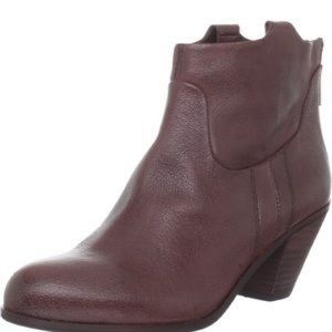 Sam Edelman Lisle Burgundy Western Boots - Size 8